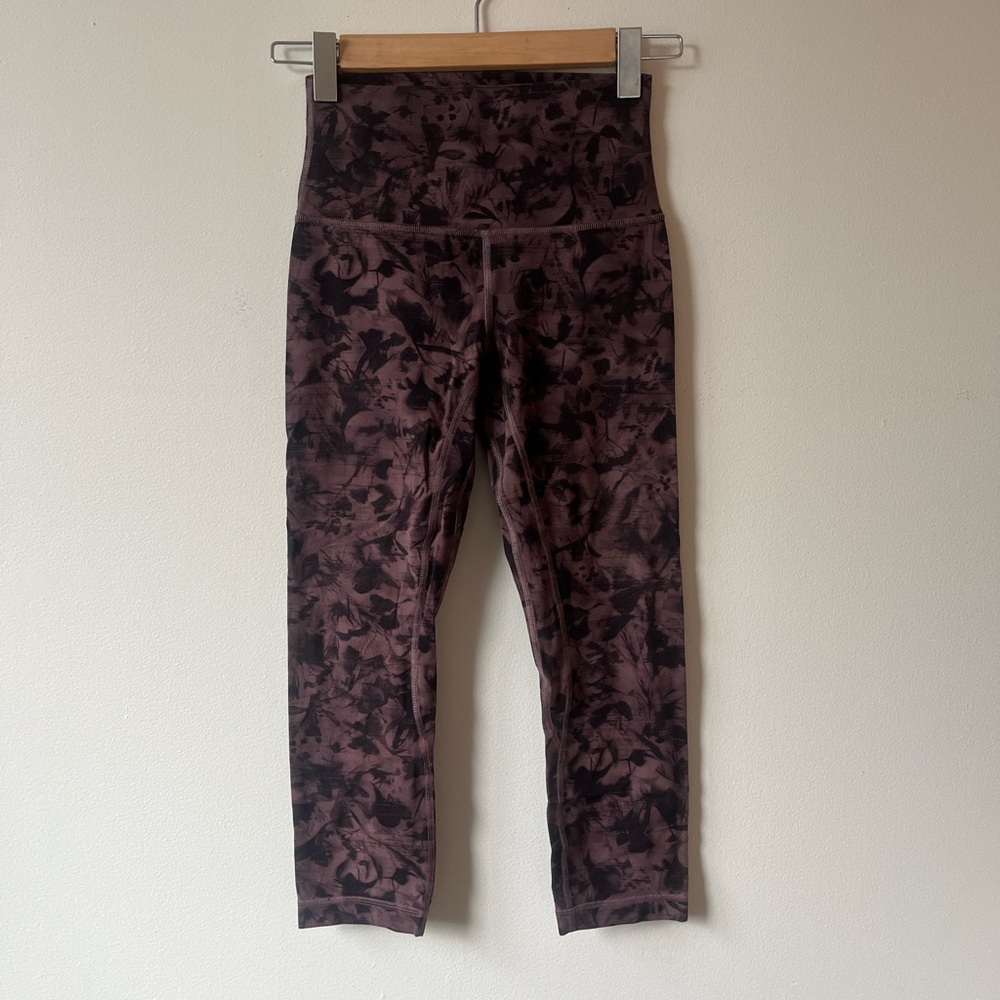 Lululemon Floral Print Legging/size 4